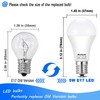 Heifymi E17 Intermediate Base LED Bulb, 5 Watts(40 Watts Equivalent),