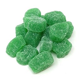 YANKEETRADERS, Spearmint Jelly Leaves, 3 lb Bulk Size