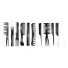 Pasion Juego De 10 Peines Profesional Para Barbero Y Estilistas