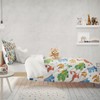 Caregchrisj Dino Bed Linen 100 x 135 cm Boys Children's