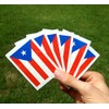 8 Large Puerto Rico Flag Tattoos, Party Favors