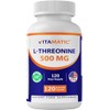 🌿💊 Vitamatic L-Threonina | 120 Cápsulas | Apoyo al Hígado,