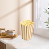 NUOBESTY 24pcs Paper Popcorn Boxes, Cardboard Candy Container Mini Popcorn