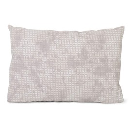 Melissekissen Scented Cushion - Herb Cushion 30 x 20 cm Shabby Chic Grey/Beige + Organic Lining - 100% Pure Organic Balm + Organic Spelt Husks