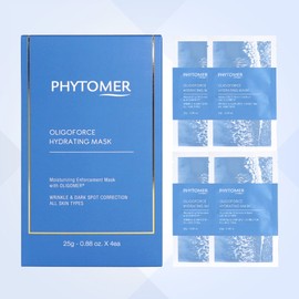 pitomer Phytomer Oligoforce Mask Pack 1 Box 4 Sheets + Additional Face Whitening Calming Moisture Pack / 피토메르 올리고포스 마스크팩 1박스 4매+추가 얼굴 미백 진정 수분 팩