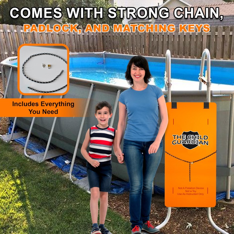 Grandma's Child Saver - Expert Pool Safety Chain Lock -
