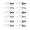10pcs E12 LED Bulb 1.5W Warm White Lamp for Chandelier