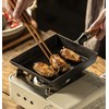 LI-GELISI Pre-Seasoned Cast Iron Tamagoyaki Pan - 9x7 Inch Japanese
