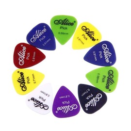 10 Plumillas, Puas de Varios Tamaños y Colores para Guitarra ó Bajo. Guitarist House