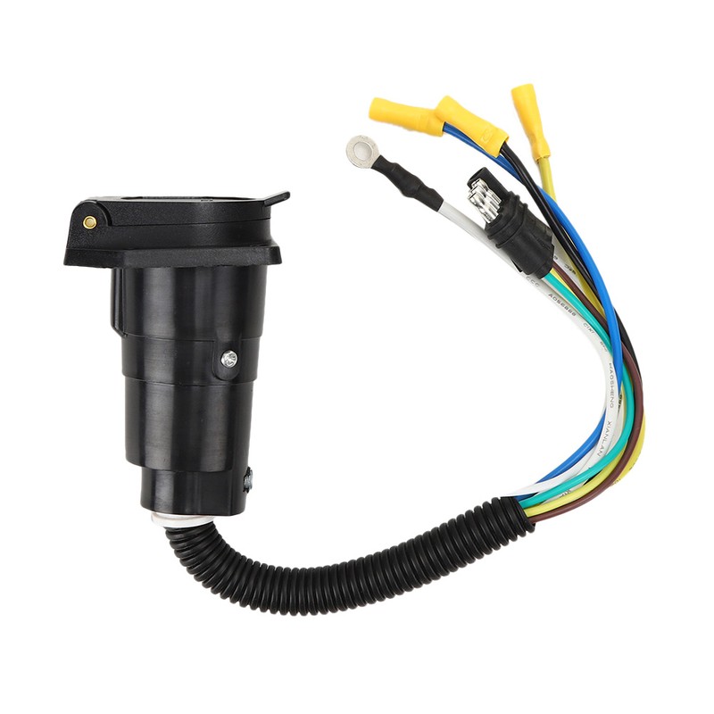 12V Trailer RV Connector 7 Way to 4 Way Hitch