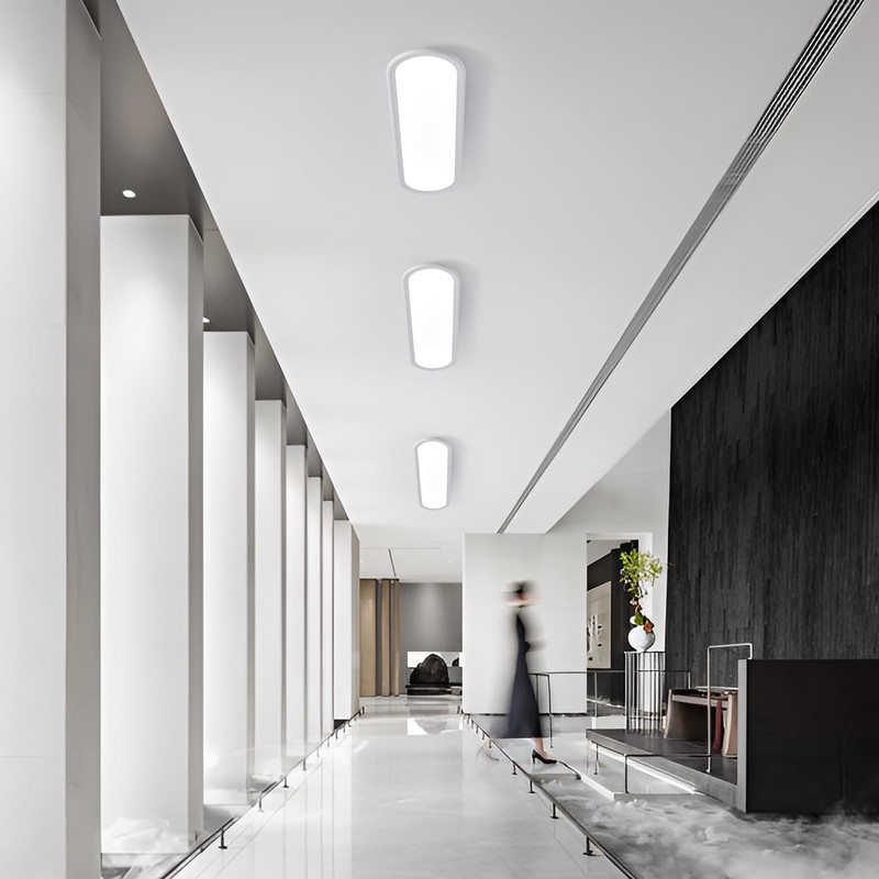 Ganeed 27.6 Inch LED Ceiling Light,Full Spectrum Linear Ceiling Lamps,6500K