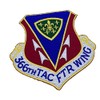Squadron Nostalgia LLC 366th Tactical Fighter Wing 3.5" Patch –