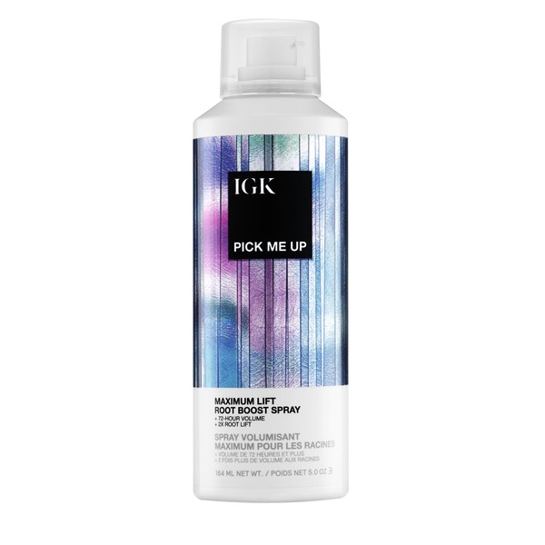 IGK PICK ME UP Maximum Lift Root Boost Spray | Instantly Lifts, Adds Volume + Thickness | Vegan + Cruelty Free | 5 Oz
