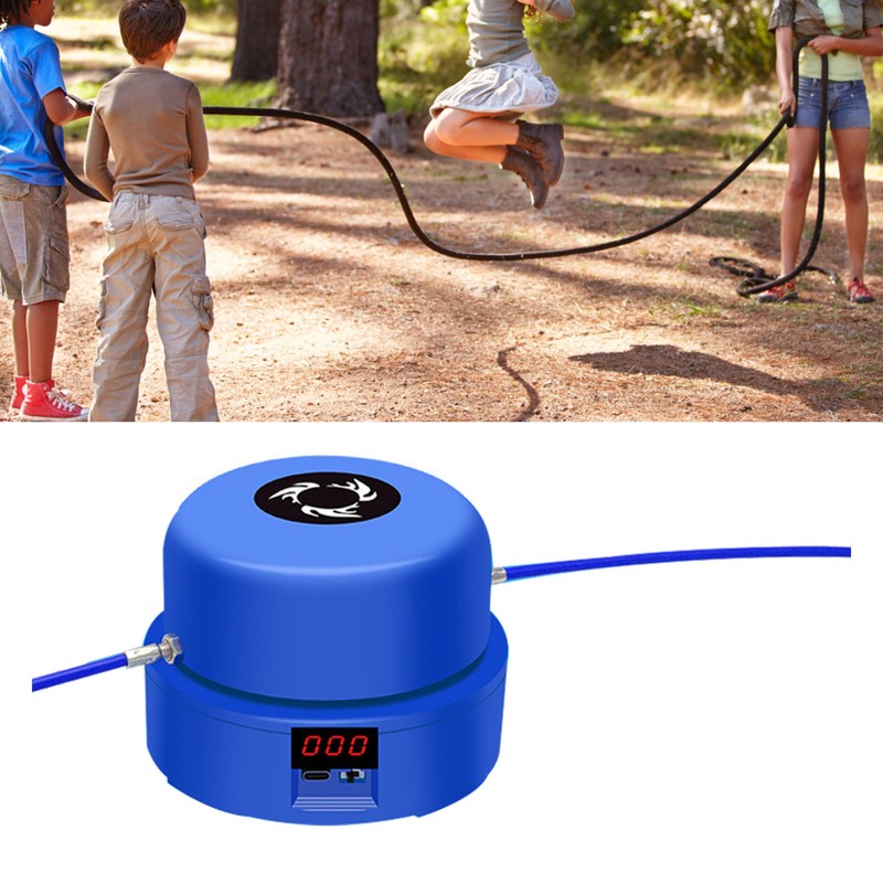 Jump Rope Machine Adjustable 1‑10 Speed Level Wireless Remote Control