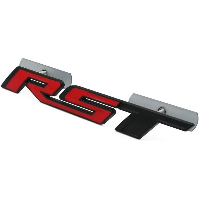 1Pc Front Grille RST Logo Emblems Car Truck Badges Stickers