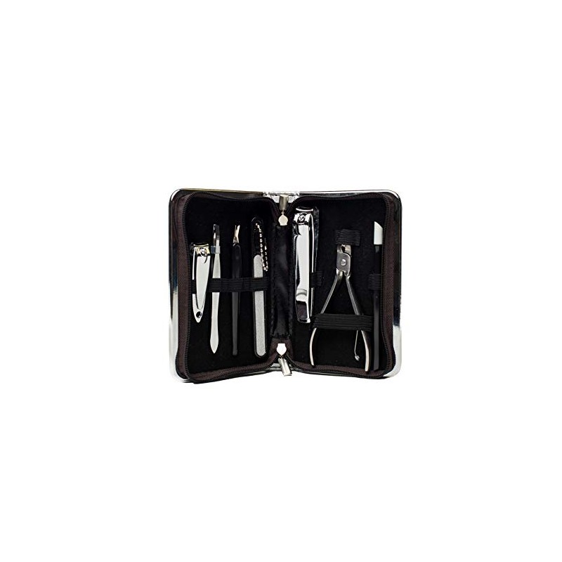 Danielle Creations Charocal + Silver Manicure Set - Velvet Splash