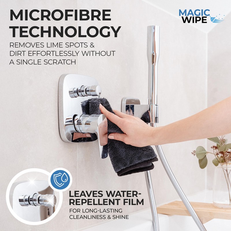 MAGIC WIPE® Bathroom Drying Cloth XXL - Multicolor 3 Pack