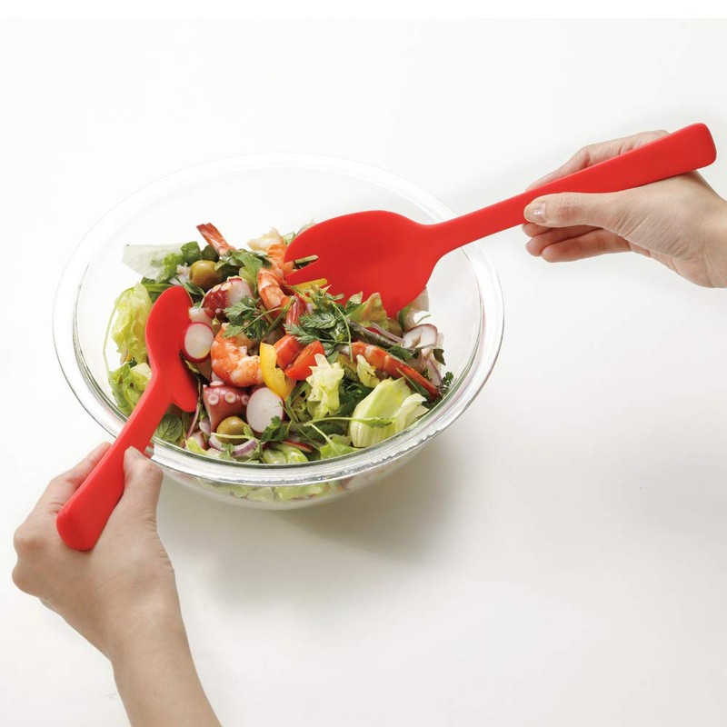 Kai KAI Spatula Red Kitchen Tool Size: 10.6 x 2.7