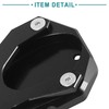 ACROPIX Motorcycle Kickstand Side Stand Extension Pad CNC Aluminum Alloy
