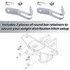 17109 Replacement Round Bar Weight Distribution Hitch Retainers for CURT