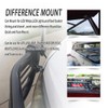 HOUSE TUNING Tube Clamp 0.75inch 0.875inch 1.0inch 1.125inch1.25inch, Universal 360