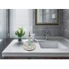 Natural Marble Tray, Round Marble Decorative Tray for Counter, Jewelry,