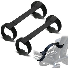 Pack of 2 Bicycle Carrier Straps Bicycle Wrist Straps Portable Nylon Tie Down Straps Tie Down Straps for Motorcycles Bicycle Carrier Bicycles Trucks Luggage