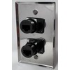 2 Port Cat6 D Series Heavy Duty Pass Through Solderless