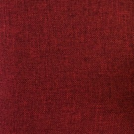 Sweet Home Collection Chair Cushion Memory Foam Pads Tufted Slip Non Skid Rubber Back U-Shaped 17" x 16" Seat Cover, 6 Pack, Wine Burgundy