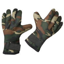 DX/NEOPRENE GLOVES (CAMO) SZ-L