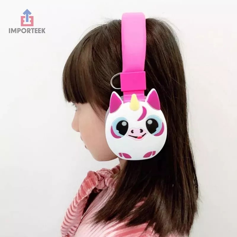 Importeek Audifonos Diadema Manos Libres Extra Bass Pc Laptop Celular