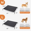 Elevated Dog Bed, Raised Outdoor Dog Bed Cot for Large
