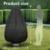 Svepndic 68Hx48D''Fountain Cover, Garden Statue Cover,Fountain Protector with Drawstring Weather