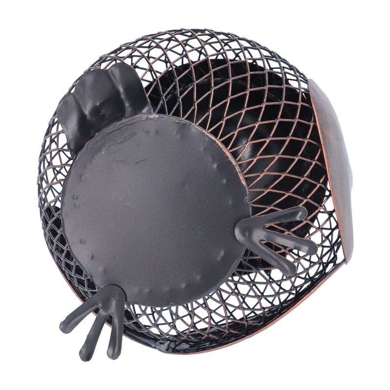 Art Wrought Iron Owl Storage Tank Metal Money Box Handicrafts