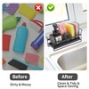 CAPASTEC Sink Organiser, Kitchen Organiser with Self-Draining Drip Tray for