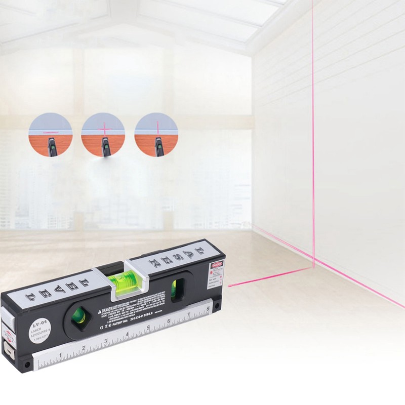 Level Measuring Ruler Spirit Level Infrared High Accuracy Multipurpose Level