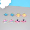 Planet Earrings for Women Colourful Celestial Space Dangle Earrings Stars
