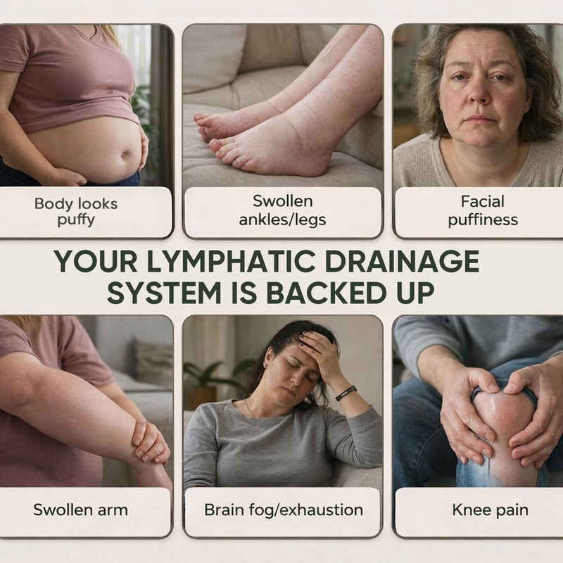 Aacnre Lymphlite Lymphatic Drainage Drops, Bloat Relief & De-Puff Ankles
