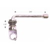 AVN Motorsports (4) Chrome 2.8" TPMS Valve Stems With TPMS