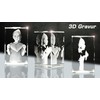 Glass Photo (3D) | Heart 80 mm | 1 to