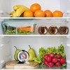 Voittozege 6 Pcs Refrigerator Thermometer, Large Dial Freezer Thermometer Classic