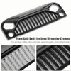 Nylon Angry Eyes Grille Body 1:10 Car Front Accessory Set