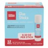 Office Depot Brand Glue Sticks, 0.32 Oz, Clear, Pack Of
