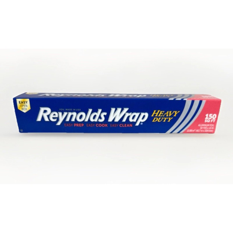 Reynolds Wrap Aluminum Foil Heavy Duty Roll, 12 inches Wide,