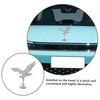 MUCKLILY 3D Metal Front Logo Eagles Car Magnet Hood Ornament
