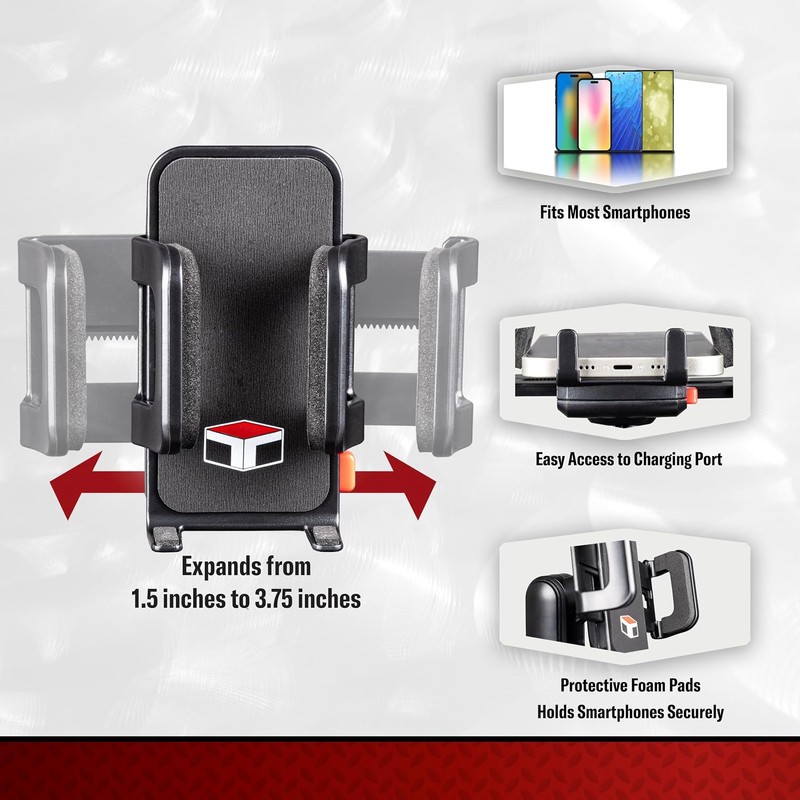 Custom Accessories Tuff Tech Cradle - Soporte Universal para teléfono
