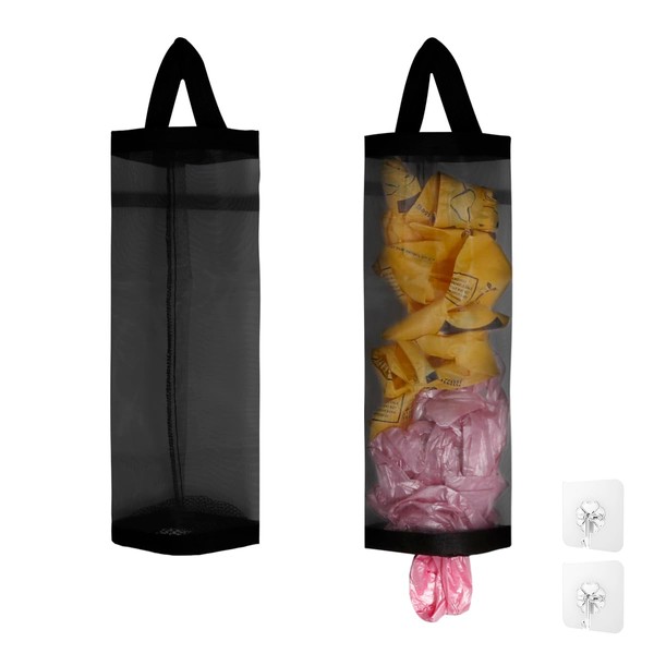 Tabanzhe 2 Plastic Bag Holders for Effortless Storage-Simplify Your Home