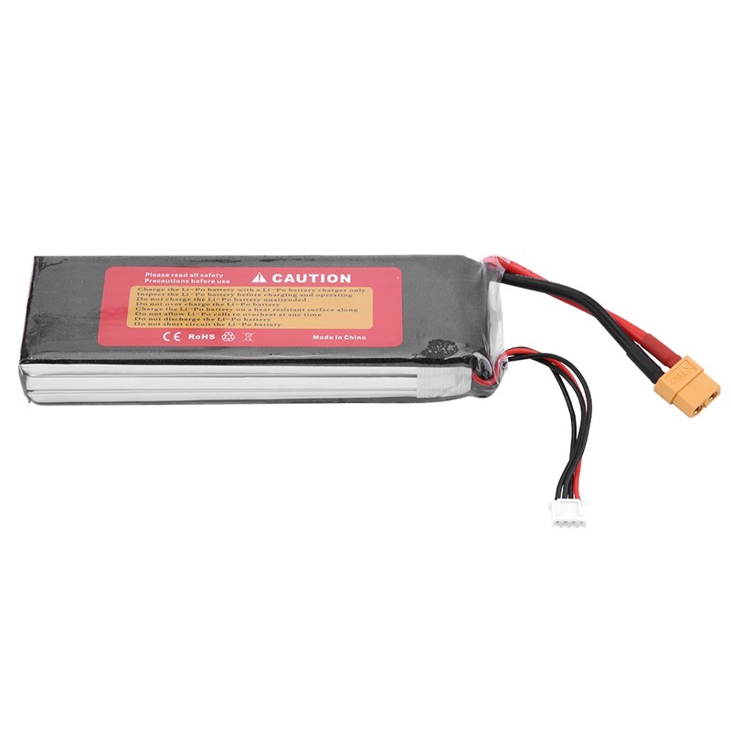 ZOP POWER 3S 11.1V 5000mAh 60C Rechargeable LiPo Battery with