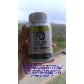1 Bote Spirulina Máxima Orgánica 150tab 500mg Spiral Spring kosher                                                                                    