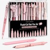 Four Candies Writing Ink Pens with Black & Pink Ink